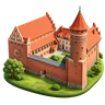 Ilustracja: charakterystyczny budynek, Olsztyn